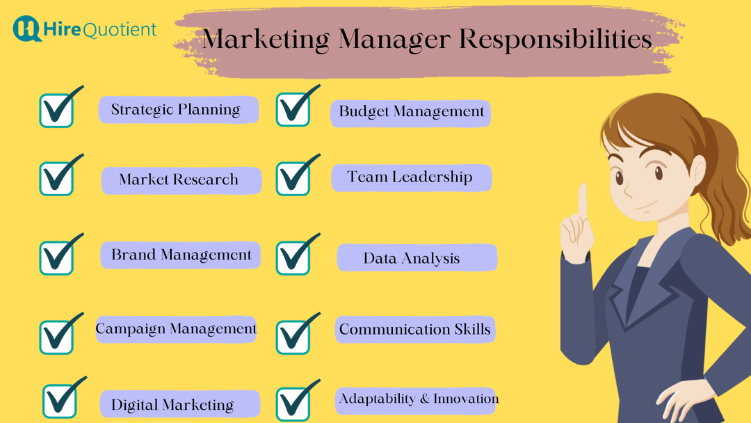 10 Responsibilities Of A Marketing Manager 