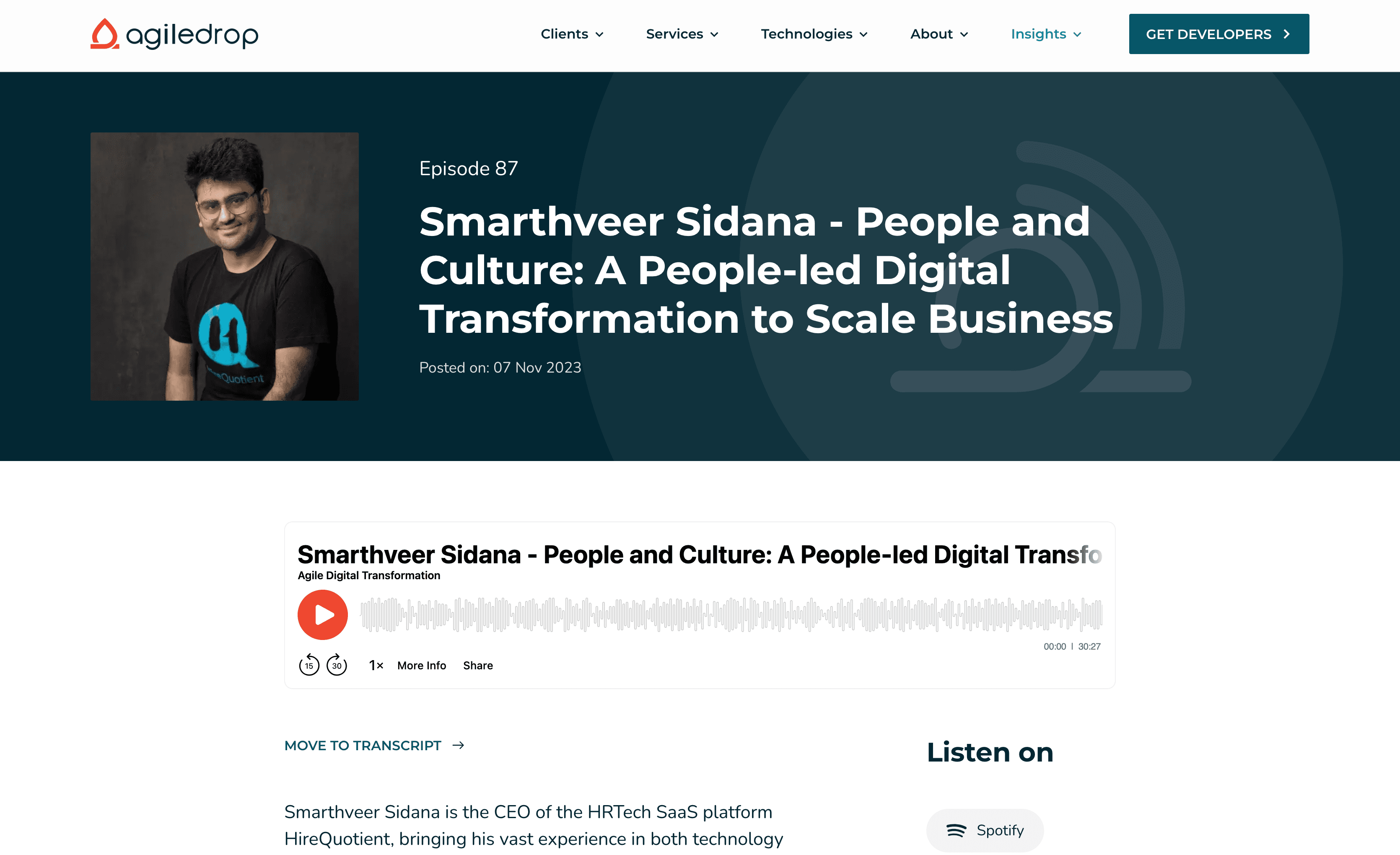 People-Led Digital Transformation