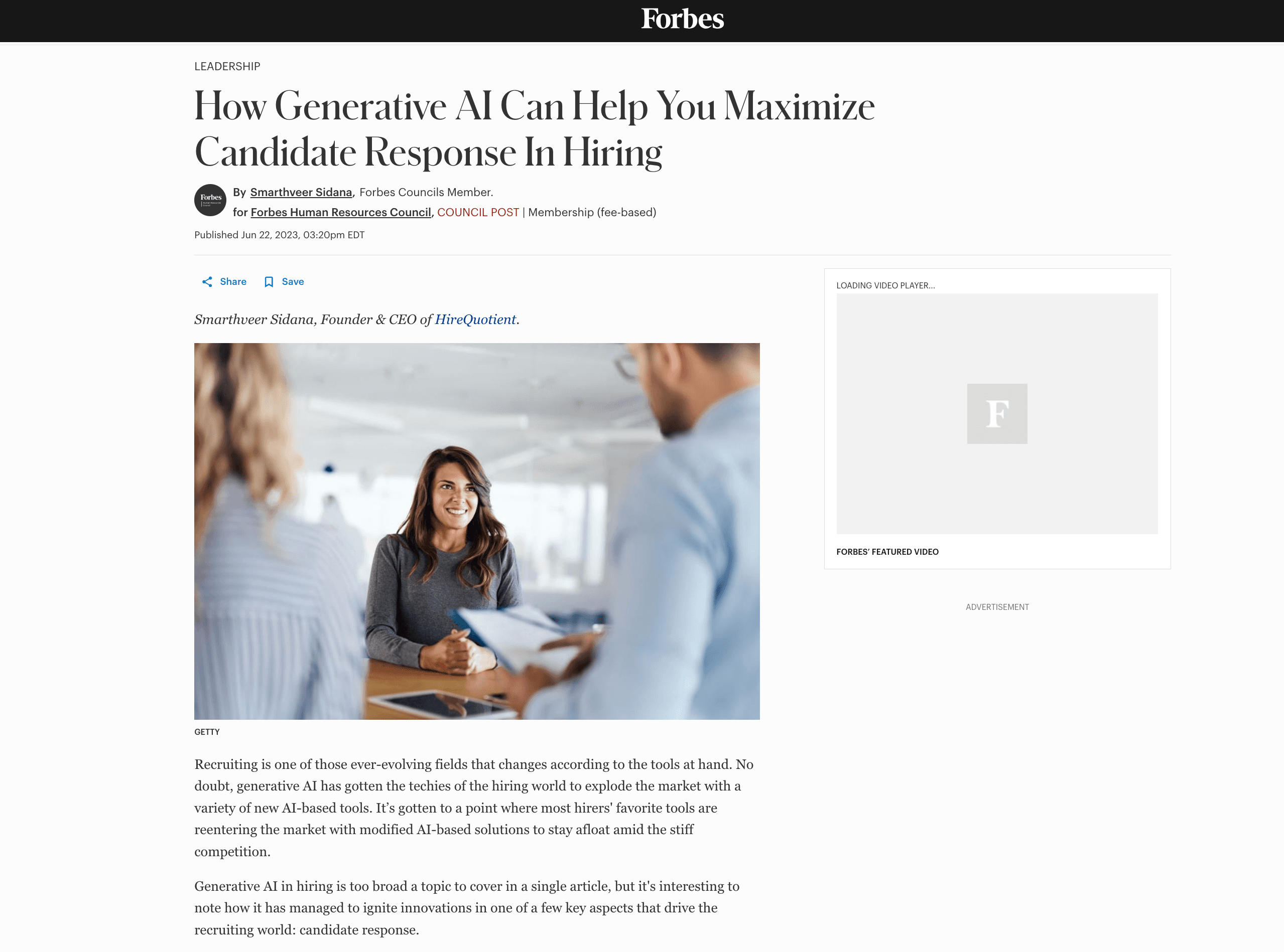 Maximize Candidate Response in Hiring