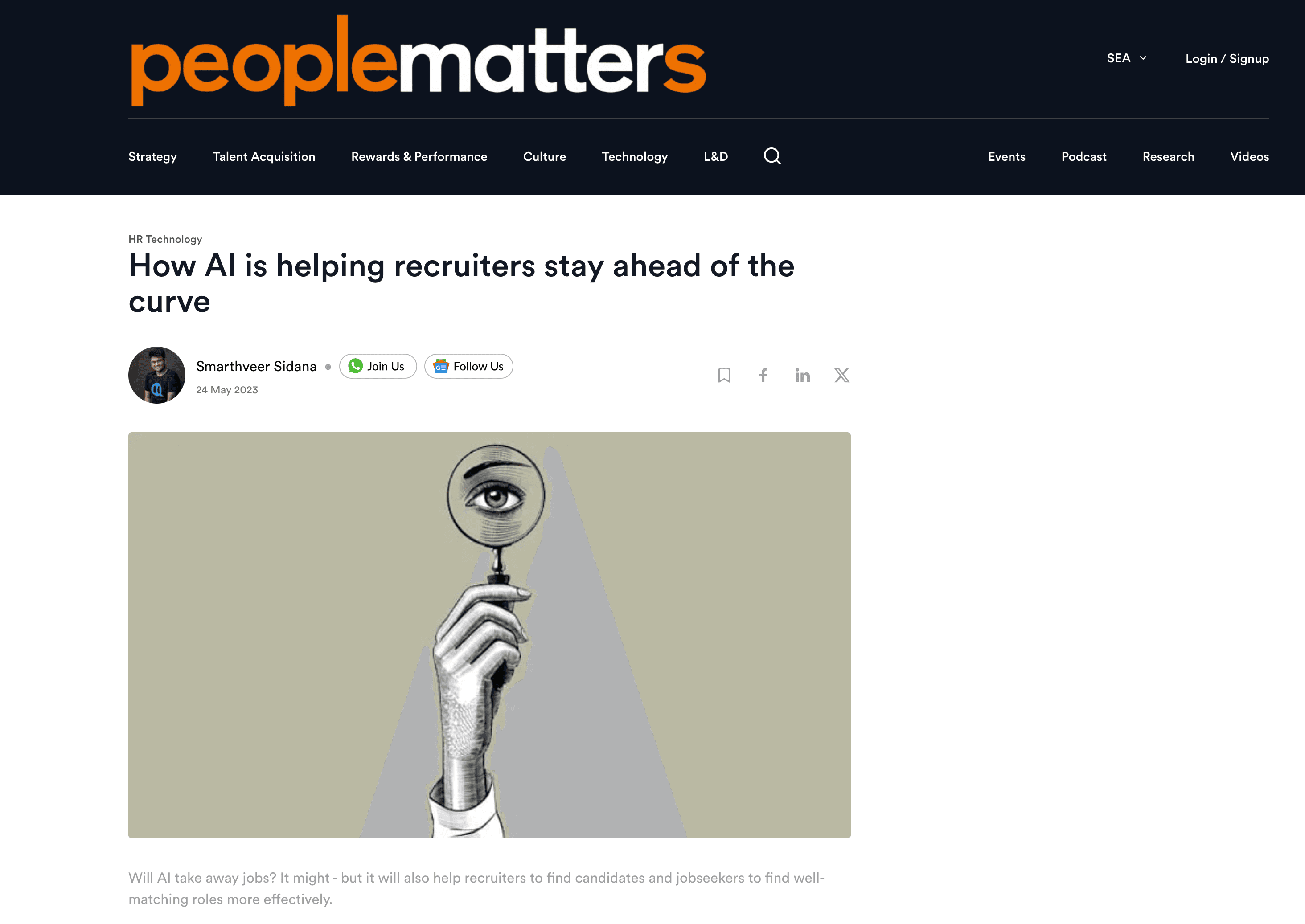 How AI is Helping Recruiters Stay Ahead